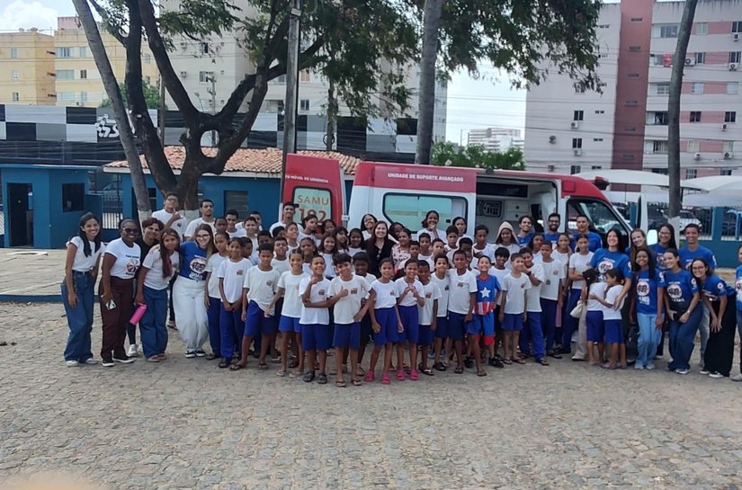 Samu nas Escolas leva orientações sobre primeiros socorros e combate aos trotes em Maceió