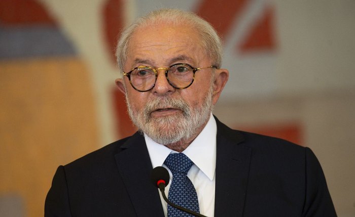 O presidente Luiz Inácio Lula da Silva