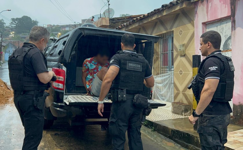Operação Comando Vermelho 2 prende suspeito ligado à facção criminosa em Rio Largo