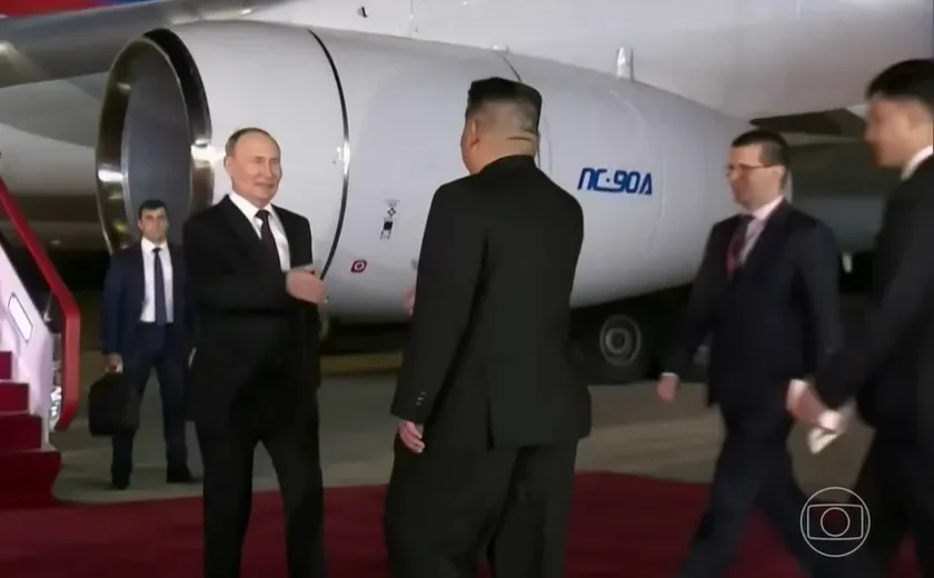 Após visita e acordo com a Coreia do Norte, Putin chega ao Vietnã