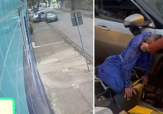 Mulher atropela bandidos e salva marido de assalto em São Paulo