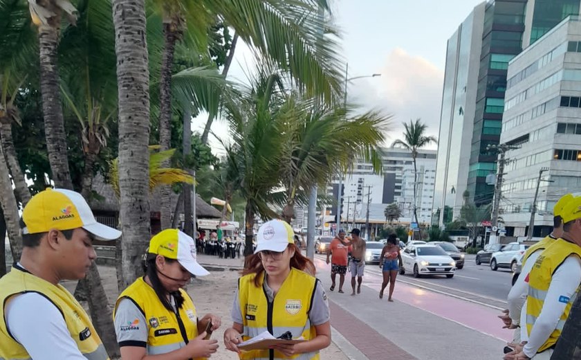 Homem com problemas psiquiátricos é espancado na praia de Jatiúca