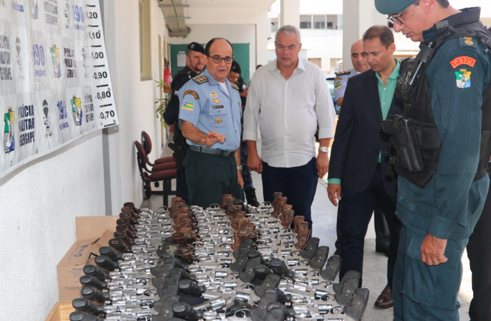 Doação armas PM GMS