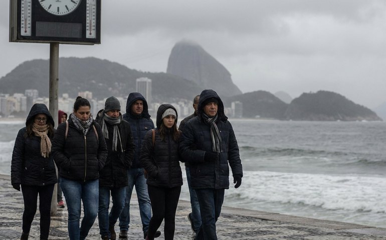 Frozen carioca: temperatura na cidade do Rio pode chegar a 12 graus neste sábado