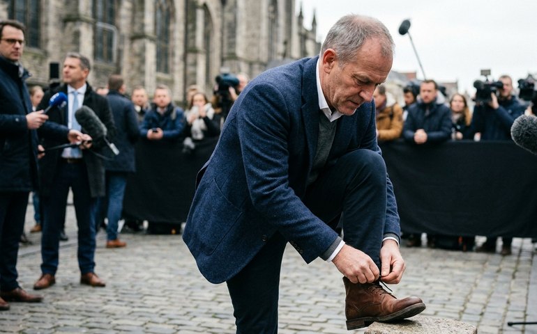 ‘Os russos se ajoelham apenas para amarrar os cadarços’, diz premiê da Eslováquia