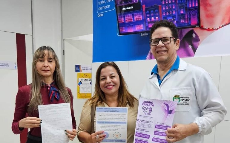 Ação no PAM Salgadinho alerta sobre situações definidas como violência contra a pessoa idosa