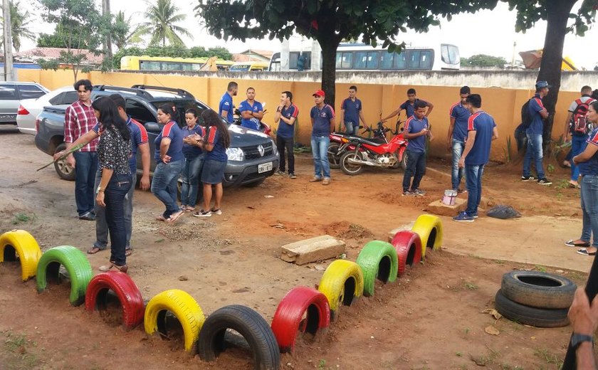 Semarhpi realiza atividade na escola Remy Maia