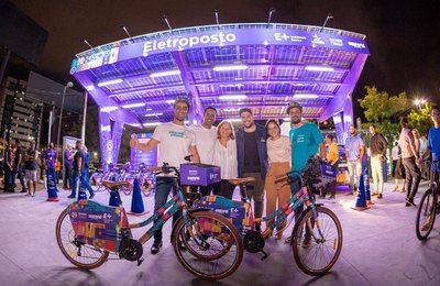 Prefeito JHC inaugura eletroposto e reforça compromisso com a sustentabilidade