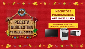 Inscrições para Concurso Receita Nordestina TV Atalaia Coringa encerram nesta quarta-feira; confira premiação
