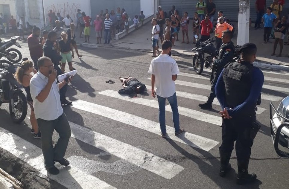 homem é agredido / Foto: redes sociais