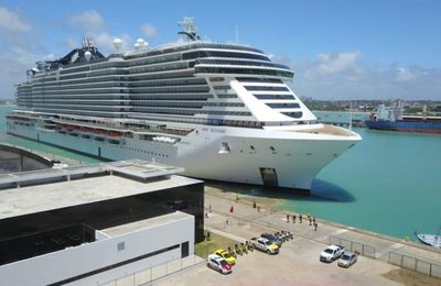 Maceió recebe segundo navio da temporada nesta quinta-feira (23)