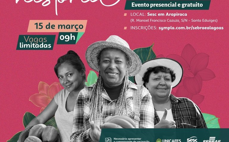 Seminário &#8220;Elas fazem história&#8221; vai destacar protagonismo da mulher no meio rural