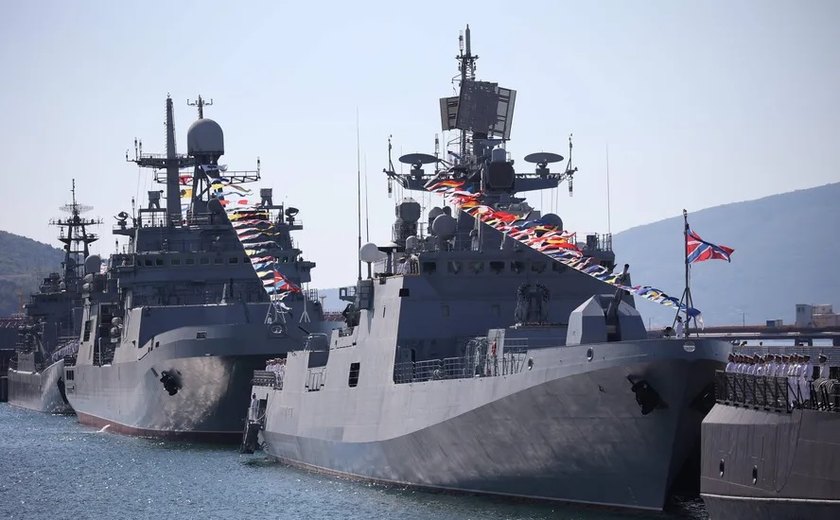 Rússia diz ter repelido ataque ucraniano a base naval no Mar Negro