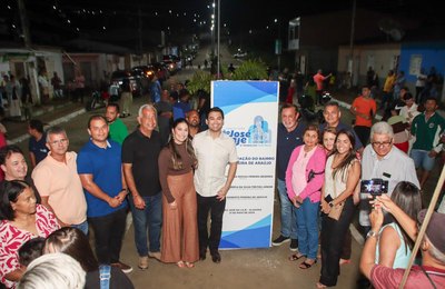 Prefeita Ângela Vanessa entrega obras de reestruturação do bairro Novo Tijuca