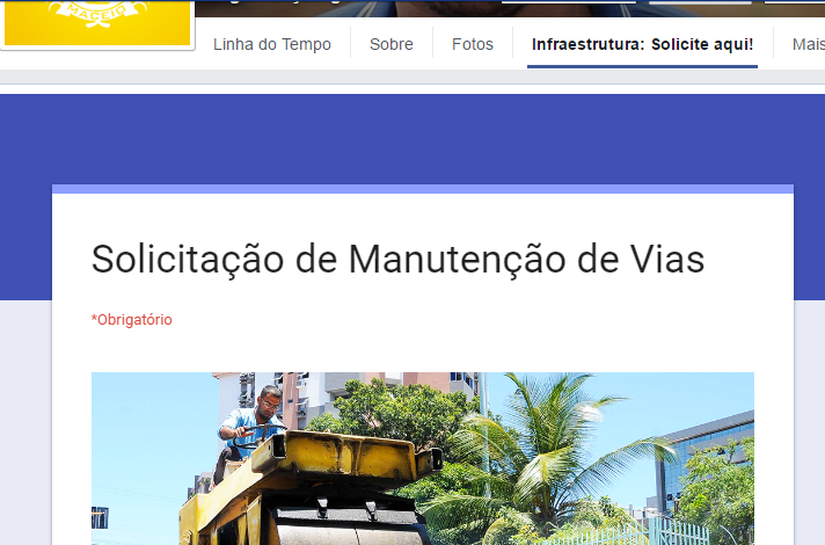Prefeitura de Maceió implanta canais de serviço no Facebook