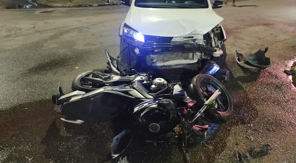 Motorista com sintomas de embriaguez é preso após deixar motociclista ferido em Aracaju / Foto: Foto: CPTran/SE