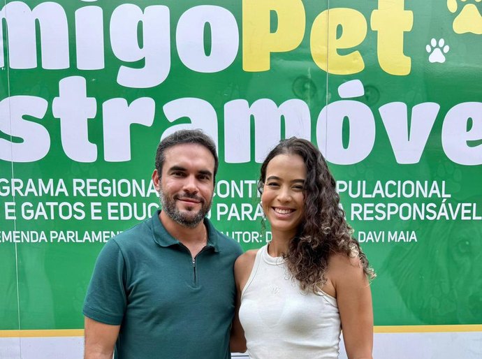 Davi Maia destaca ações concretas na causa animal durante visita a Colônia Leopoldina