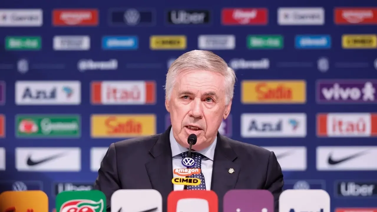 Ancelotti convoca seleção para amistosos contra Japão e Singapura