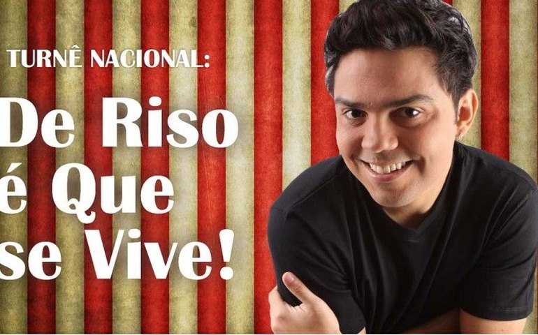 Sesc Poço recebe espetáculo de humor com Guiga Ferreira