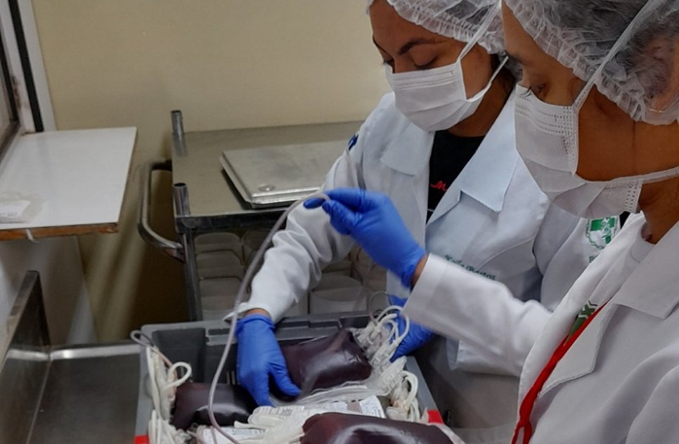 Hemose acredita que seu estoque melhore por meio de doações. / Foto: SES