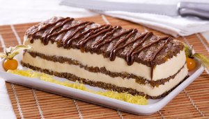 torta gelado crocante