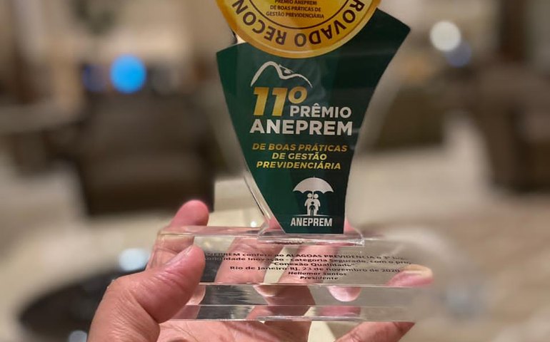 Estado de Alagoas é primeiro lugar no Prêmio Nacional de Boas Práticas de Gestão Previdenciária