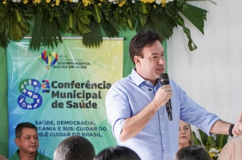 Prefeito Jorge Galvão participa da 8ª Conferência Municipal de Saúde de Jundiá