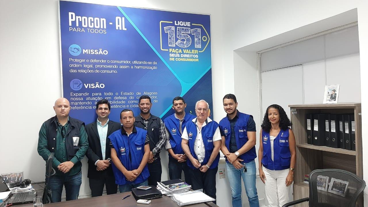 Procon Alagoas fornece treinamento aos fiscais do Procon de Rondônia