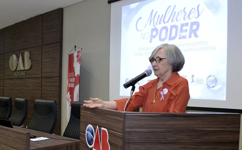 Elisabeth Carvalho discute empoderamento feminino na OAB/AL