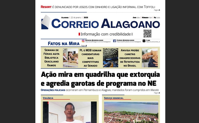 Ação mira em quadrilha que extorquia e agredia garotas de programa no NE