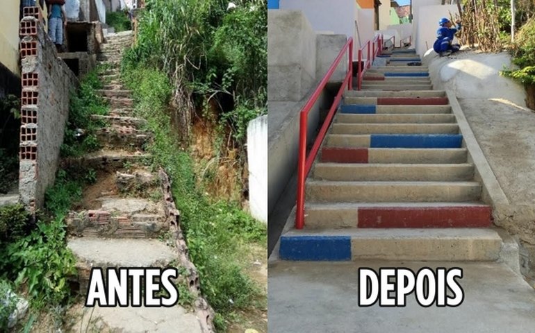 Governo do Estado inaugura obras de mobilidade na grota da Iraci nesta terça (6)