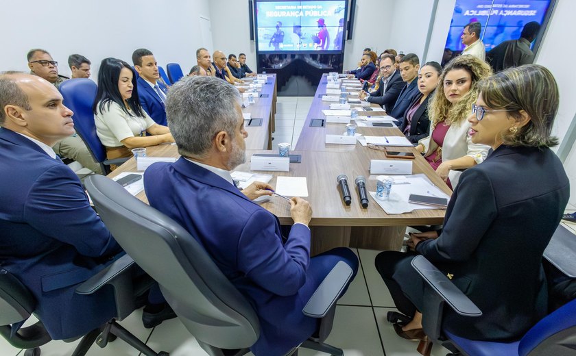 Comitiva do Fundo Nacional de Segurança Pública elogia gestão de execução de recursos durante visita