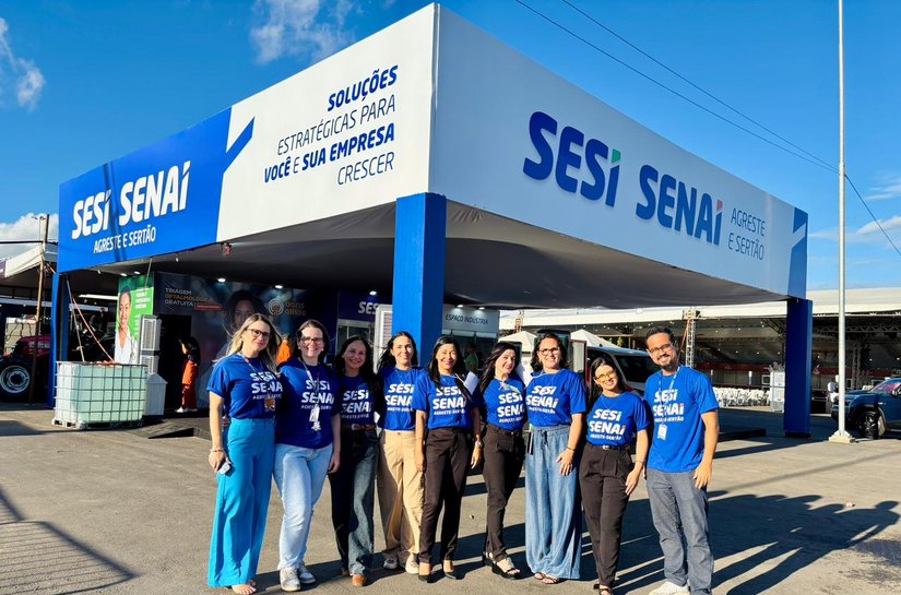 Sesi e Senai levam inovação e serviços ao Arapiraca Agro Show