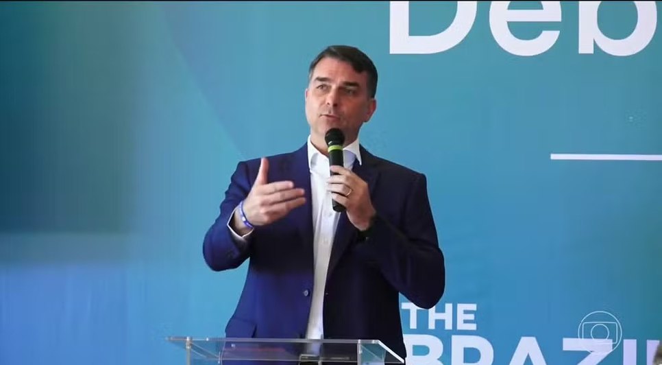 Flávio Bolsonaro. / Foto: Reprodução.