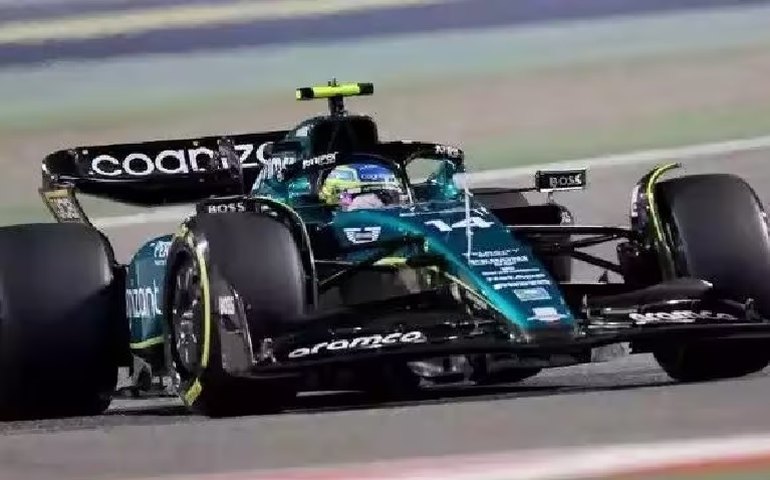 Alonso supera Verstappen e faz melhor tempo em 3º treino para o GP do Bahrein