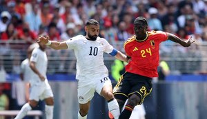 Egito e Bélgica empataram em 1 a 1 na abertura do Grupo G da Copa