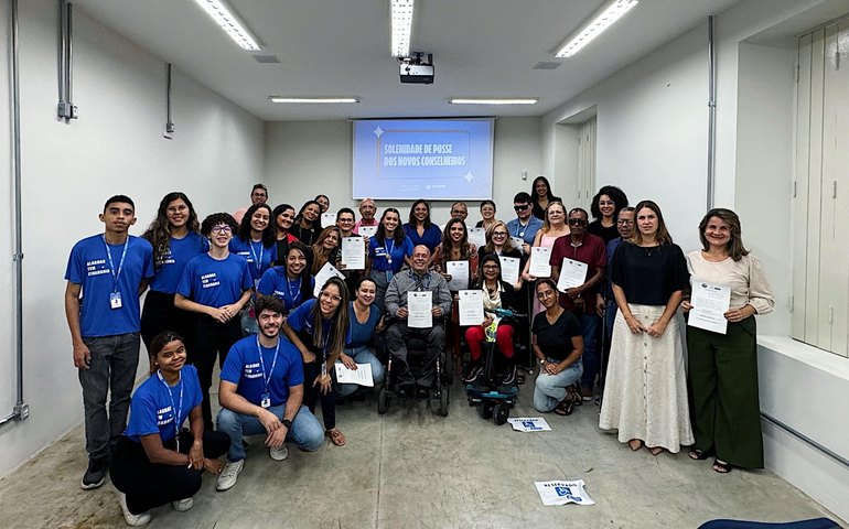 Governador em exercício empossa novos membros do Conselho Estadual dos Direitos da Pessoa com Deficiência