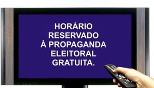 Propaganda eleitoral será veiculada no rádio e televisão a partir desta sexta-feira