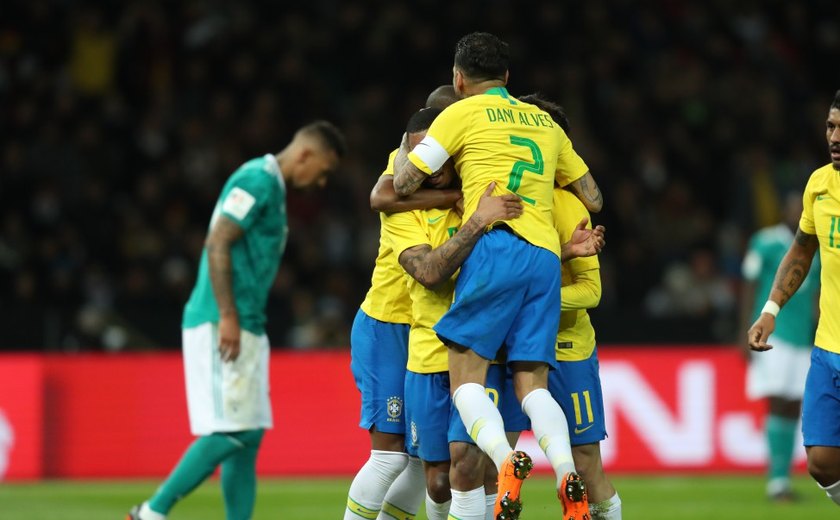Seleção Brasileira derrota a Alemanha em Berlim