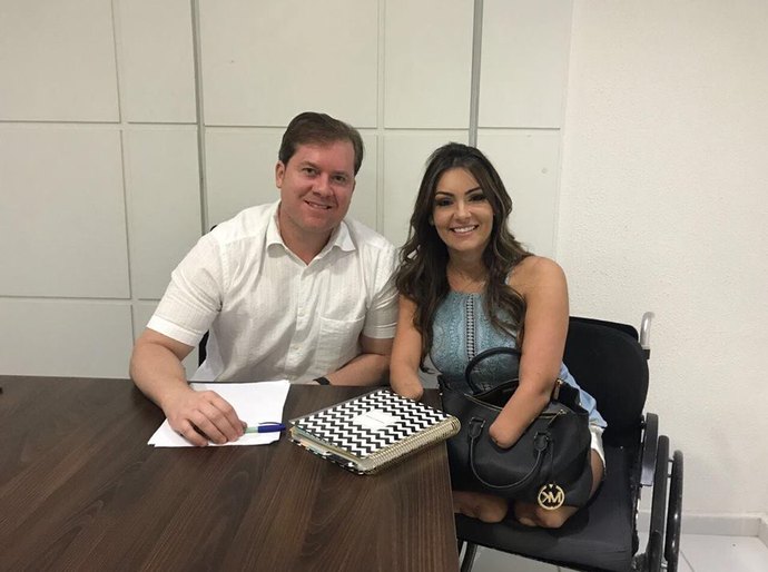 Deputada Thaise Guedes se reúne com ministro Marx Beltrão, em Maceió