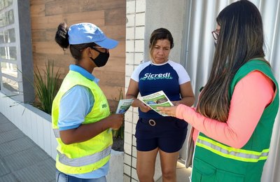 Desenvolvimento sustentável realiza educação ambiental no bairro do Poço