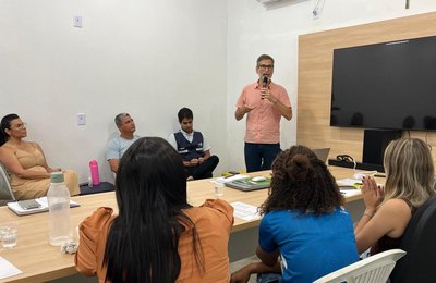 Saúde de Santana do Mundaú recebe visita do Agente de Cooperação da Fio Cruz