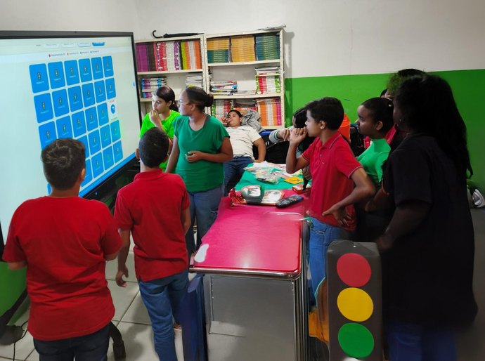 Professores transformam jogo da memória do Detran na Escola em versão digital inclusiva, em Feliz Deserto