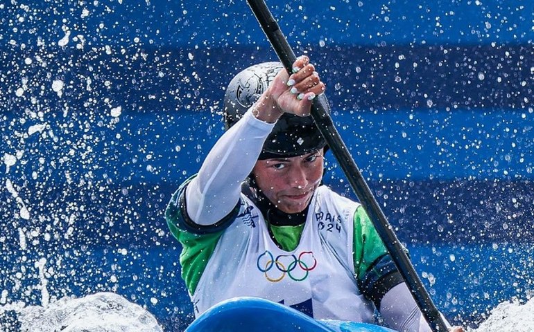 Ana Sátila para nas semifinais do caiaque cross e fecha sua participação em Paris-2024