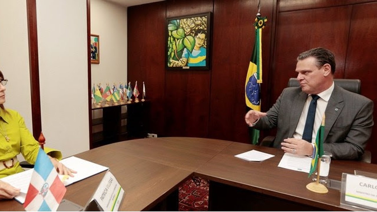 Mapa conquista abertura de dois mercados na República Dominicana