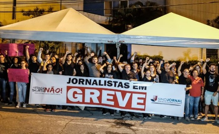 Hoje, a notícia é a greve dos jornalistas!