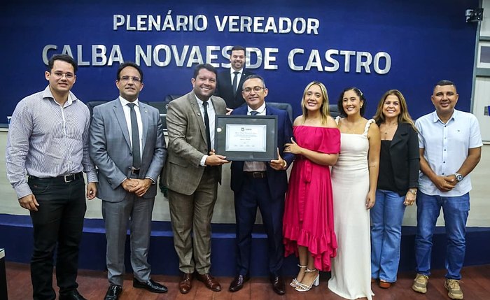 Câmara concede Título de Cidadão Honorário ao vereador Luciano Marinho