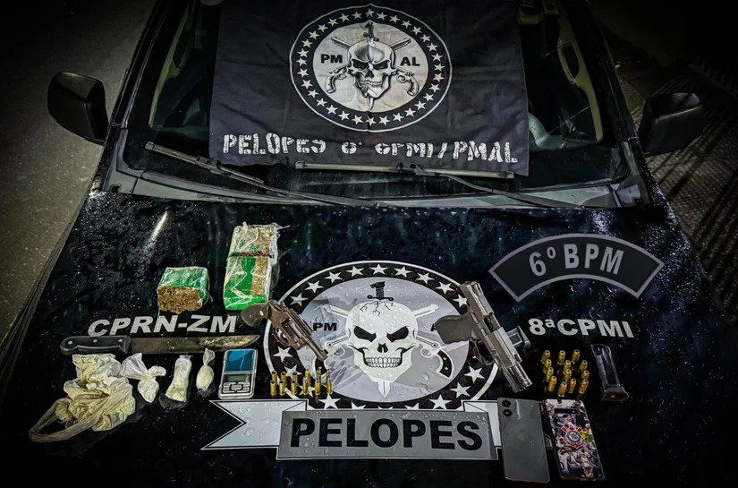 Principal chefe do tráfico em Alagoas é baleado e preso em confronto com a polícia