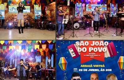 Noite de São Pedro será encerrada com Daniel da Rocha, Jairo dos Plays e João Carlos Ferro, em Palmeira 