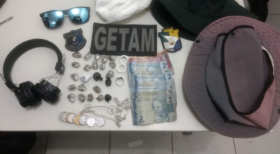 apreensão Getam